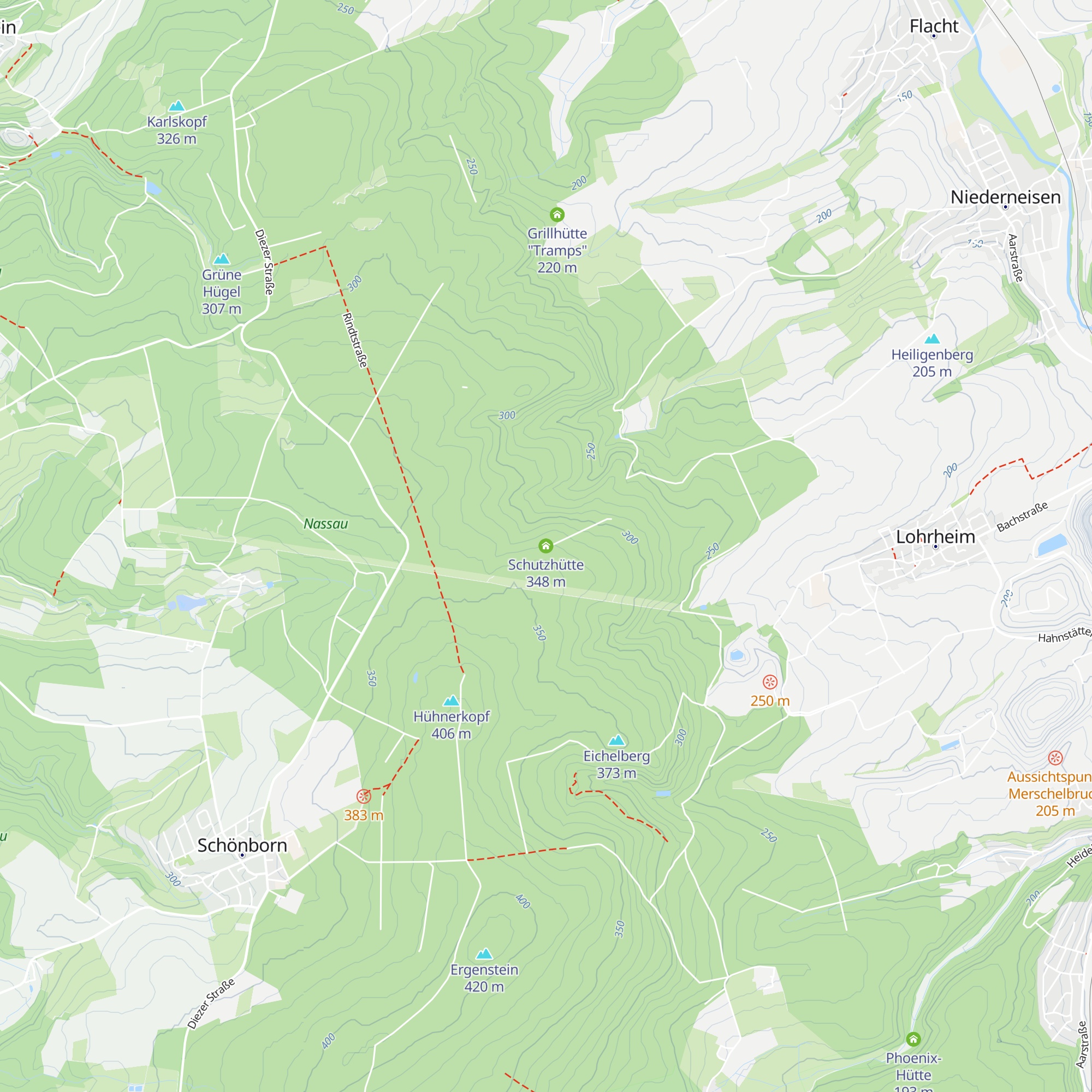Schutzhütte map