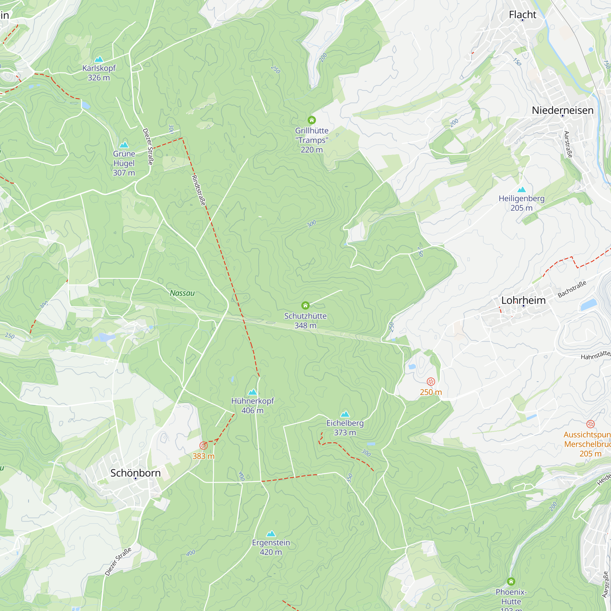 Schutzhütte map