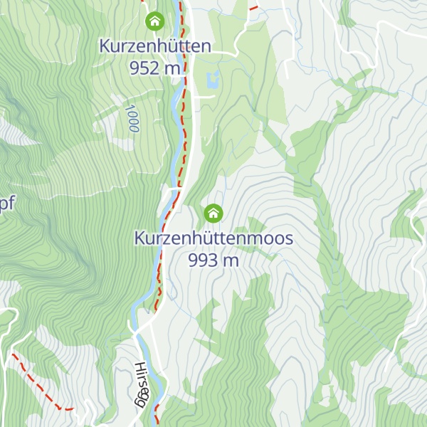 Map of Kurzenhüttenmoos