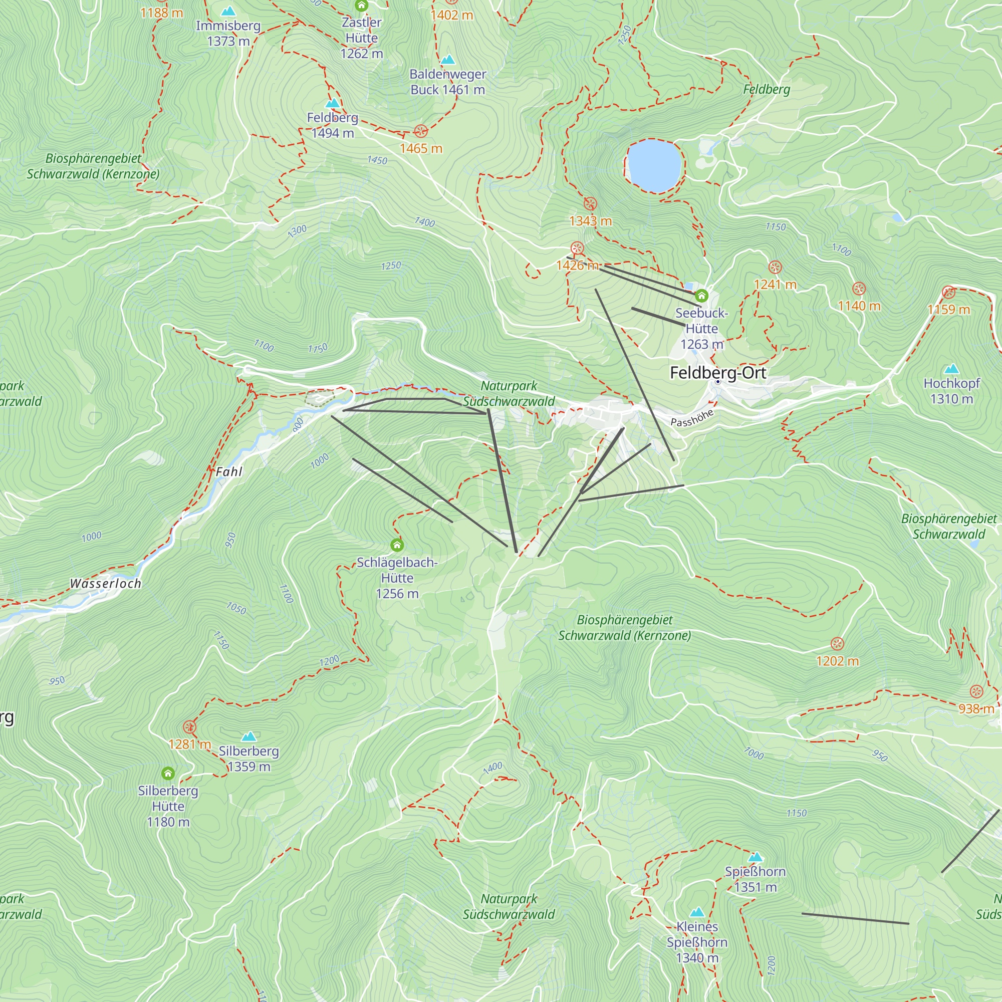 Alt-Straßburger Hütte map