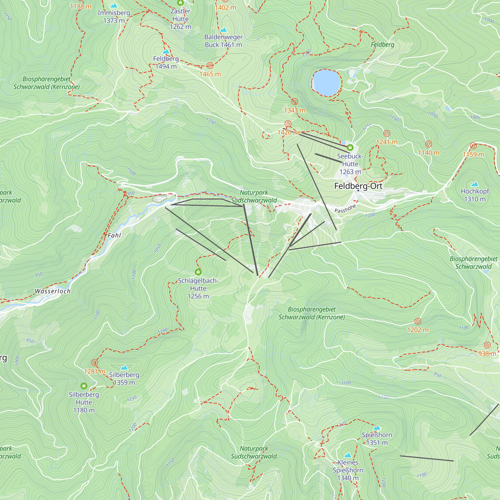 Alt-Straßburger Hütte map