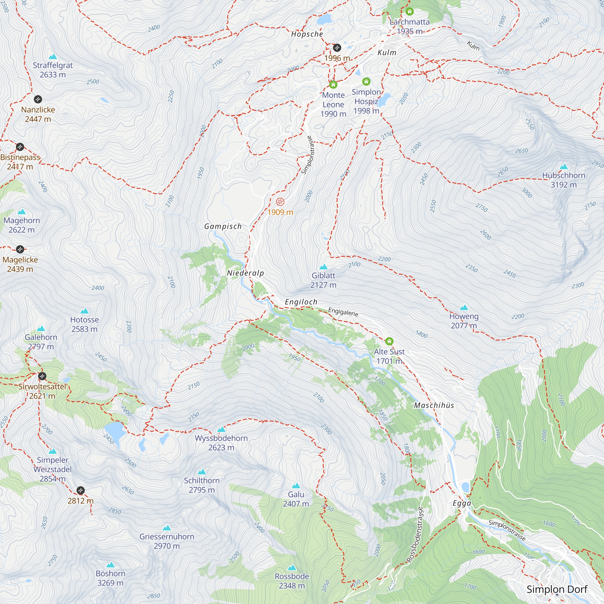 Engeloch map
