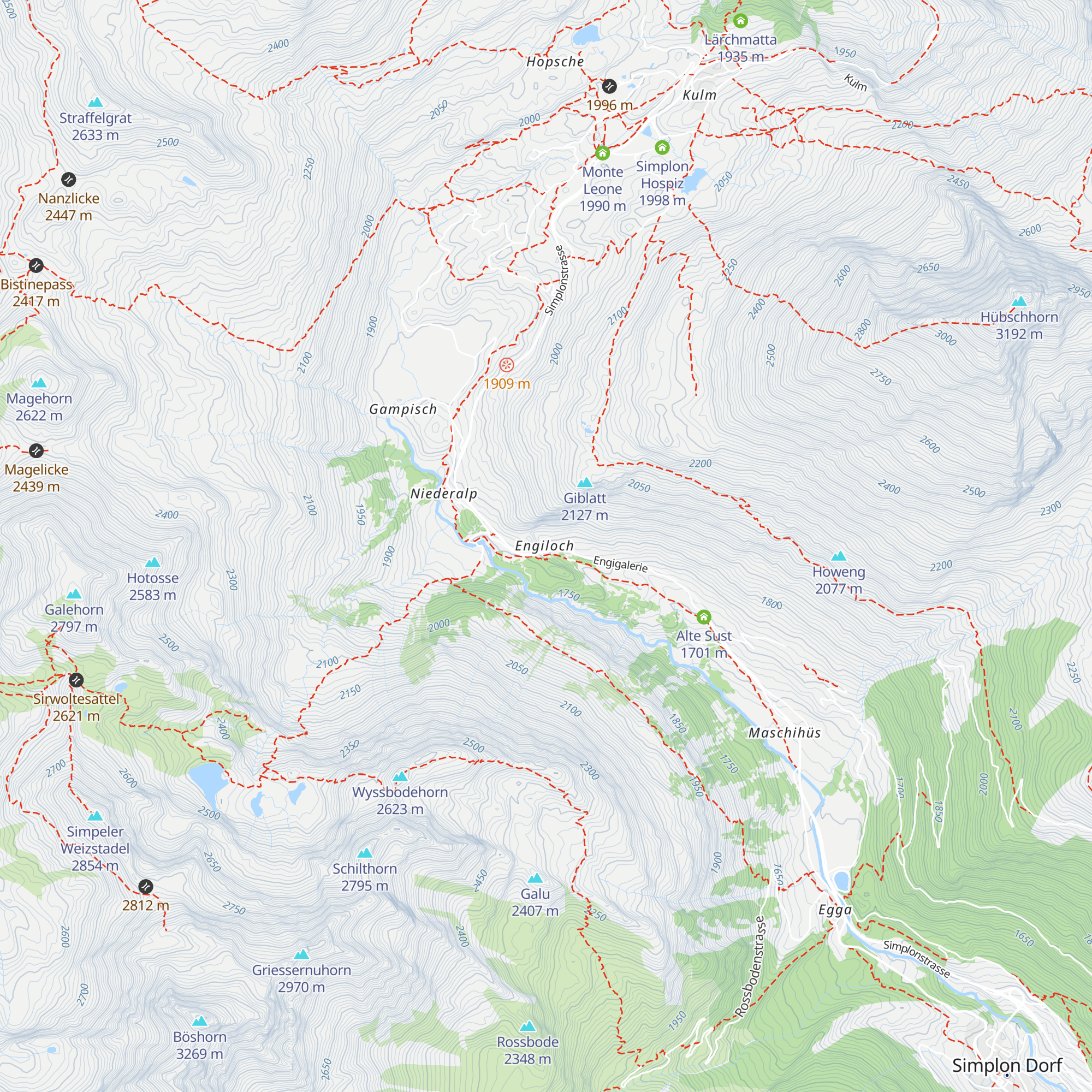Engeloch map