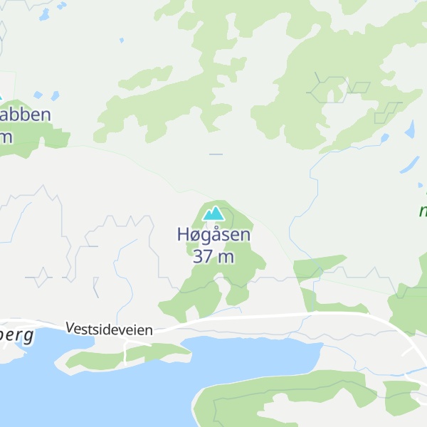 Map of Høgåsen