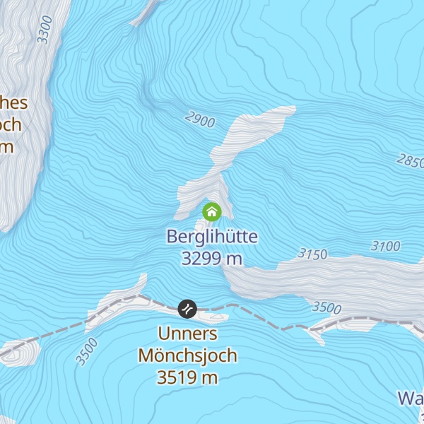 Map of Berglihütte
