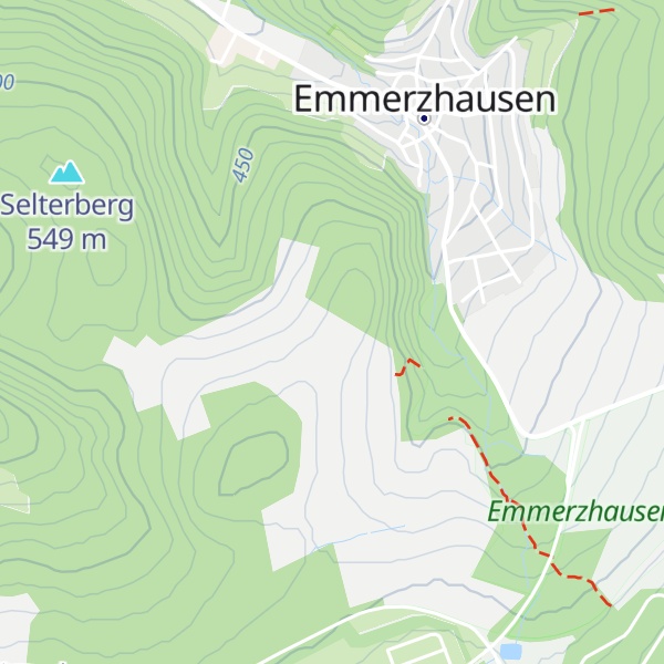 Map of Skihütte Emmerzhausen