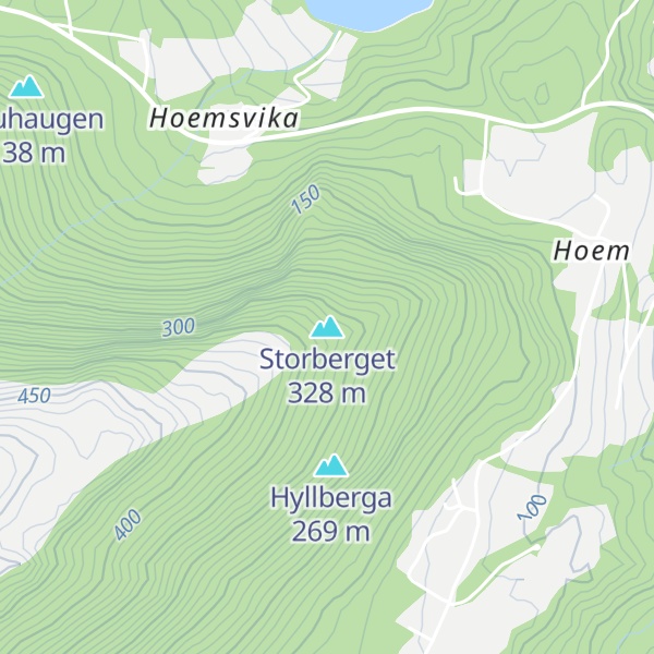 Map of Storberget