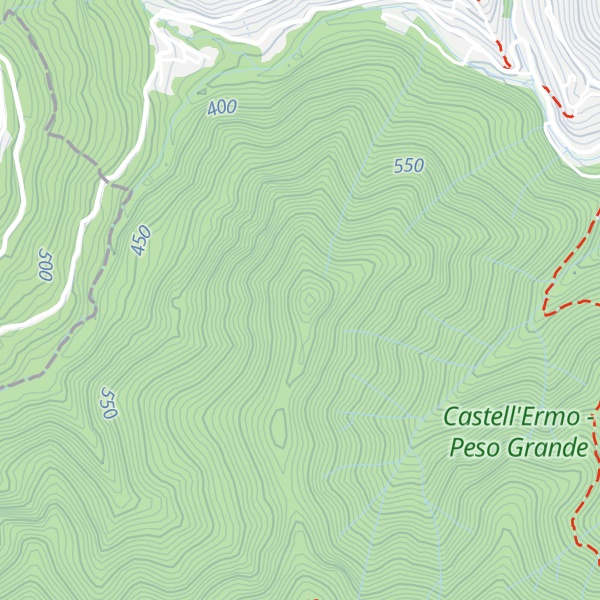 Map of Monte Torretta