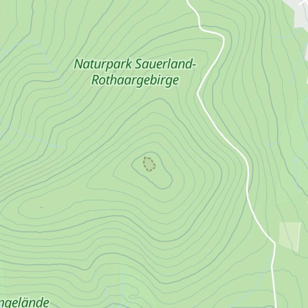 Map of Hoher Wald