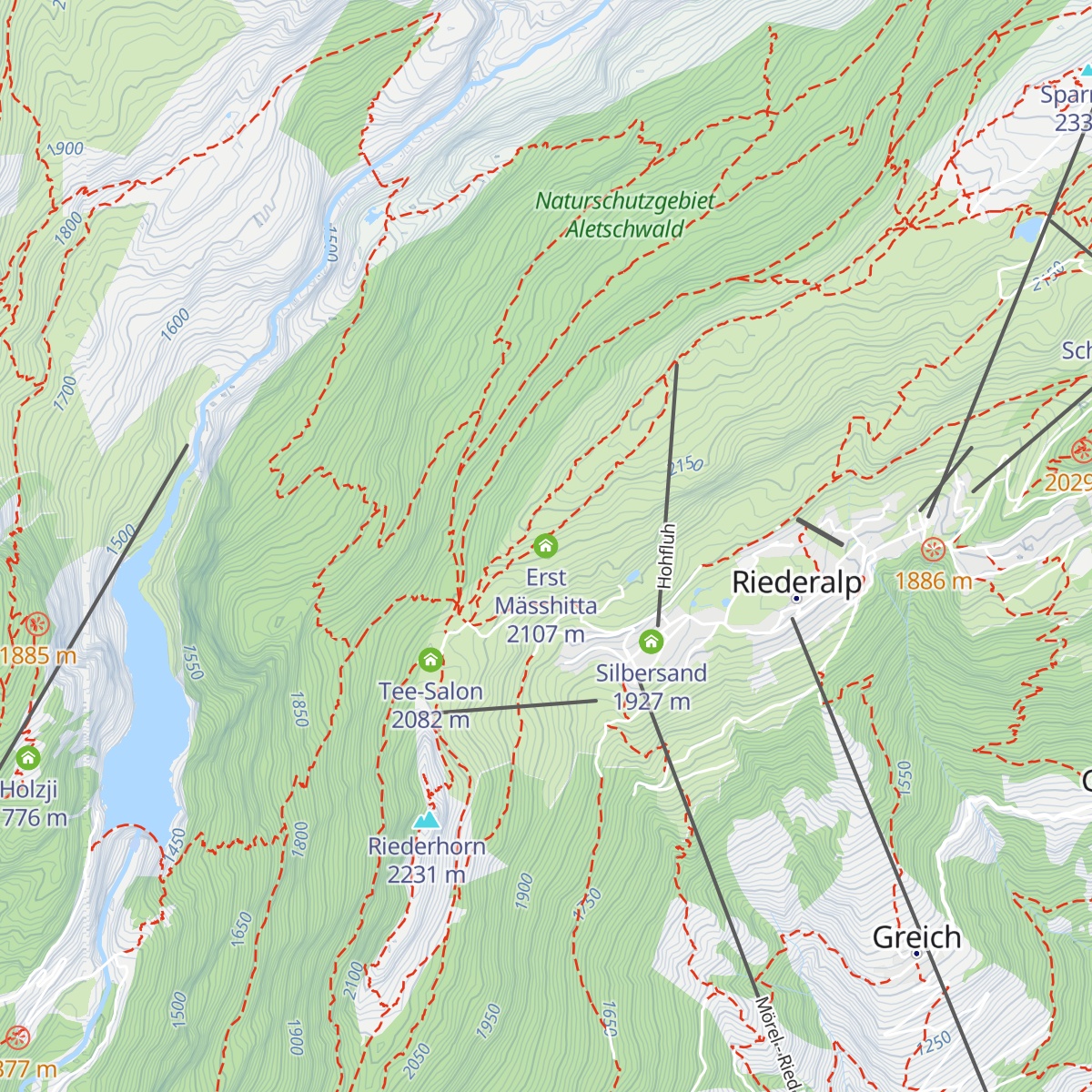 Erst Mässhitta map