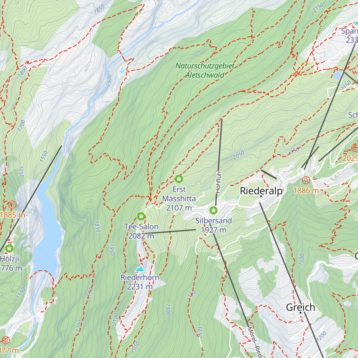 Erst Mässhitta map