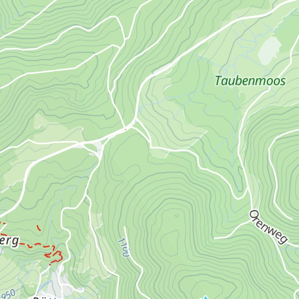 Map of Rot-Kreuz Hütte