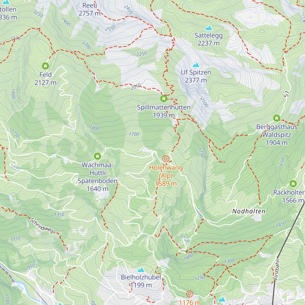 Rasthysi map