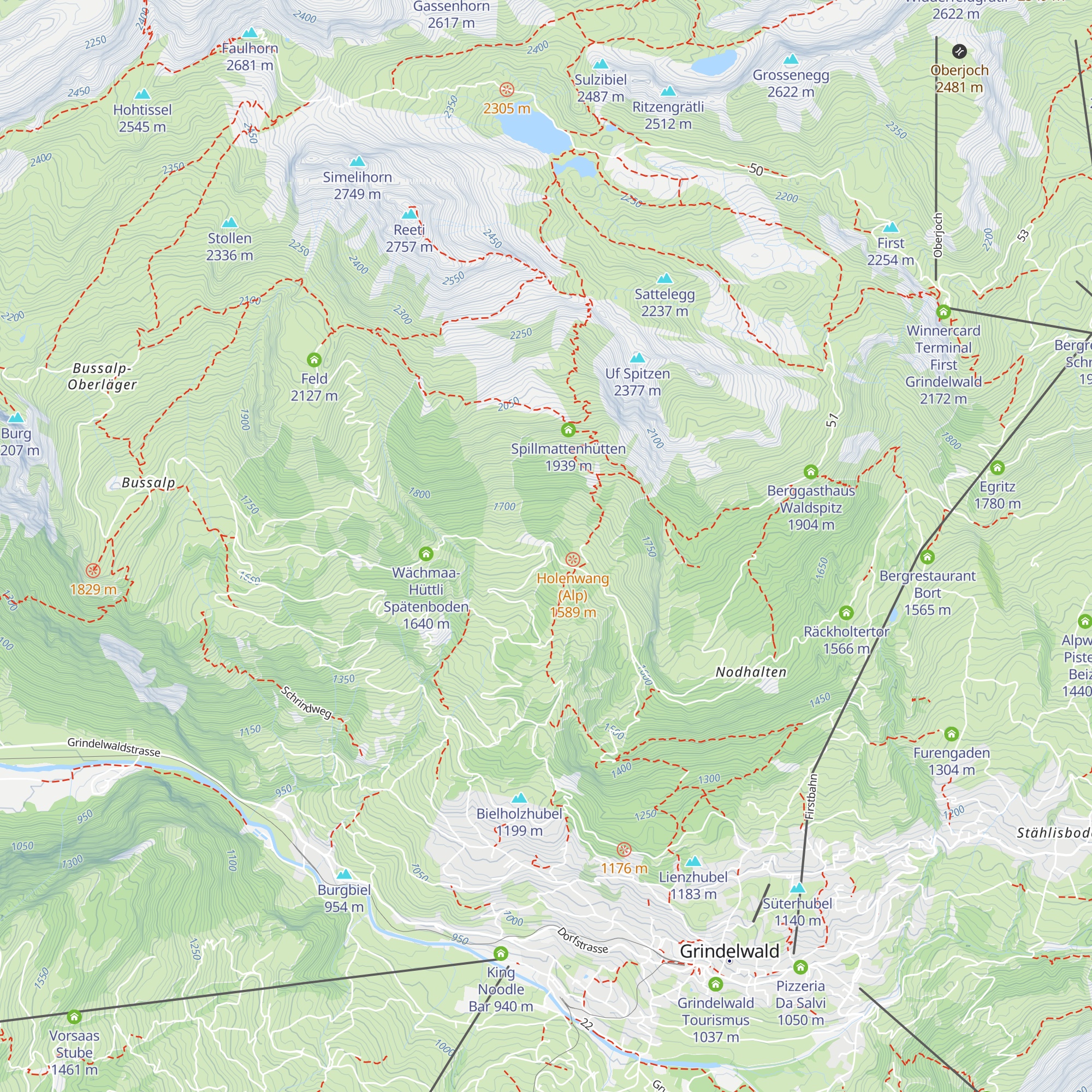 Spycherstuba map