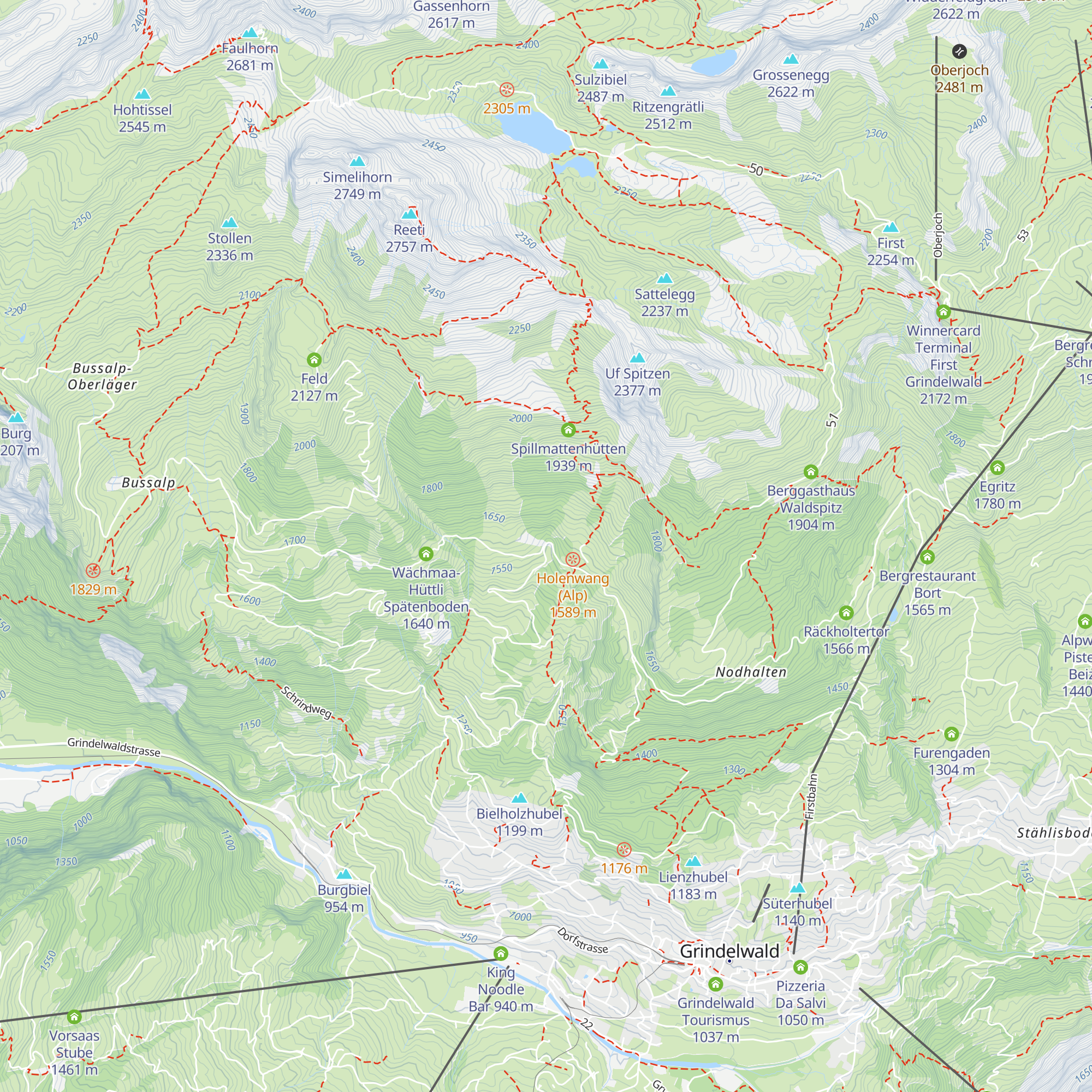 Spycherstuba map