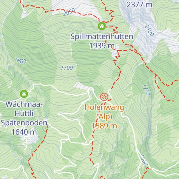 Map of Spycherstuba