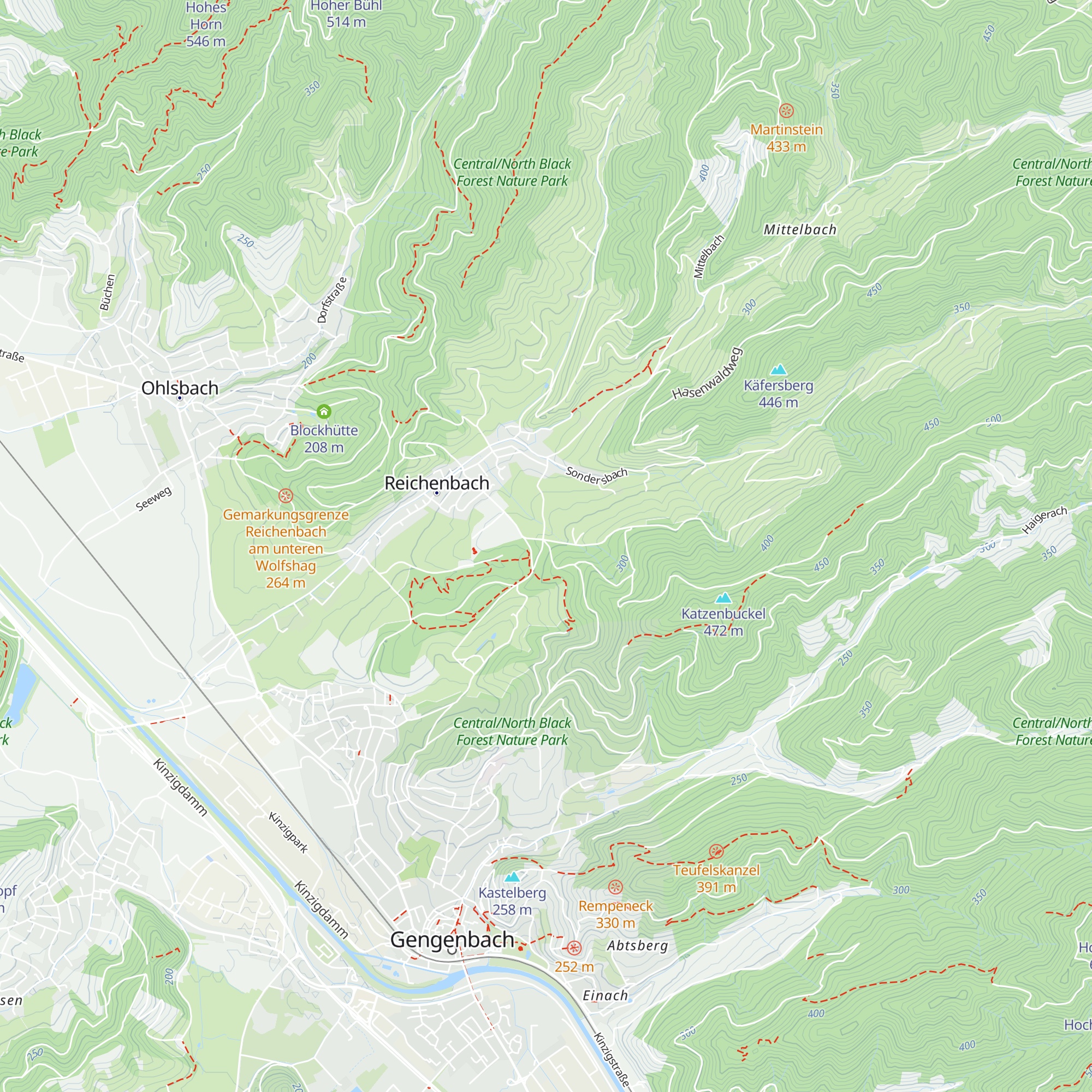 Festhütte Santis Claus map