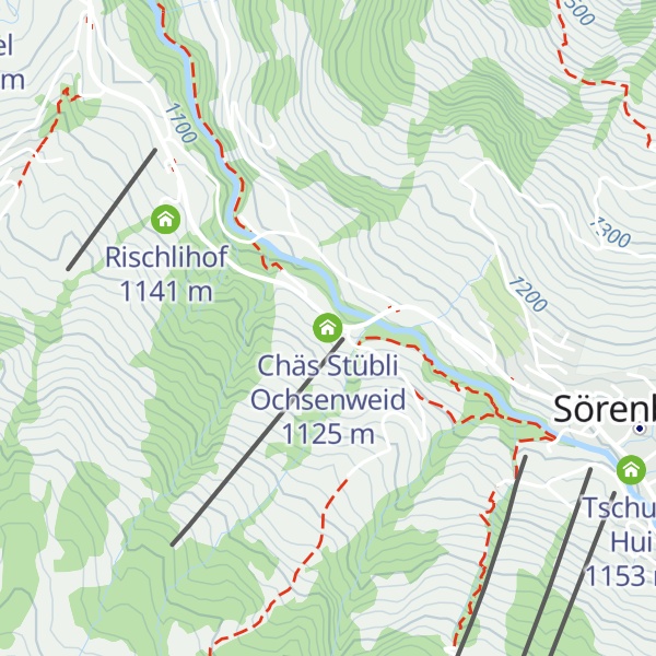 Map of Chäs Stübli Ochsenweid