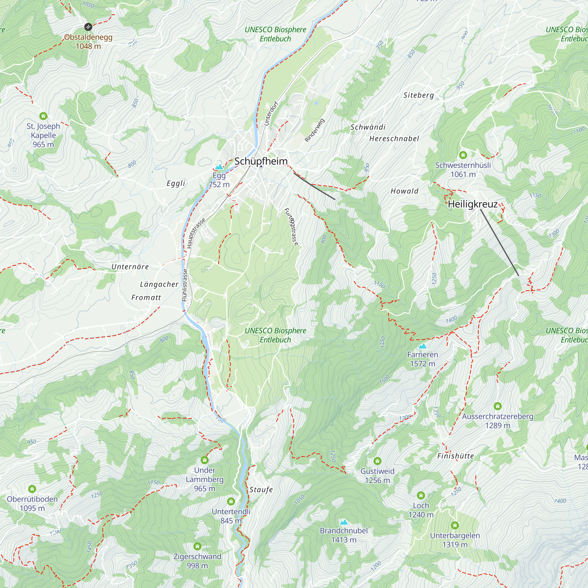 Ägerte map