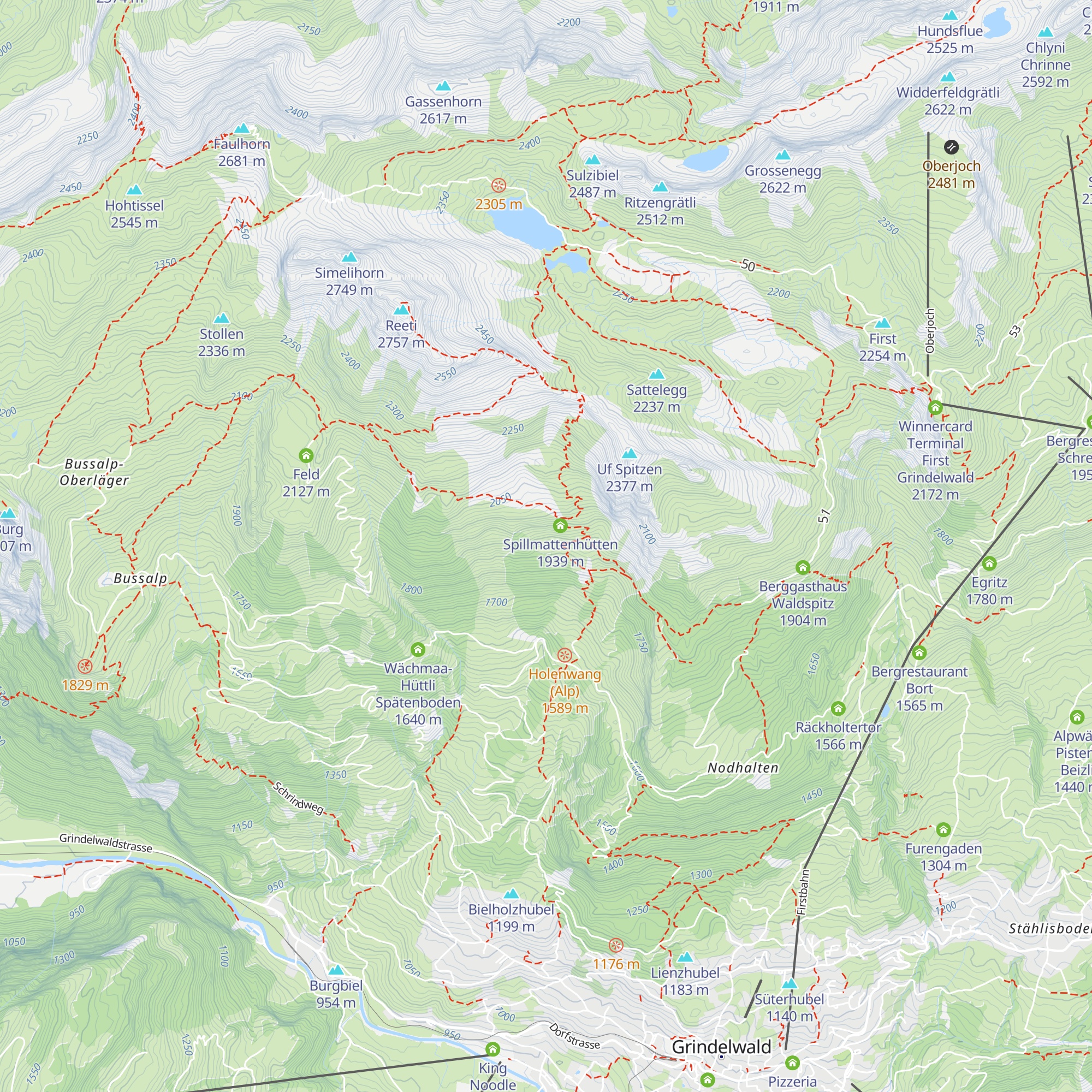 Spillmatten map