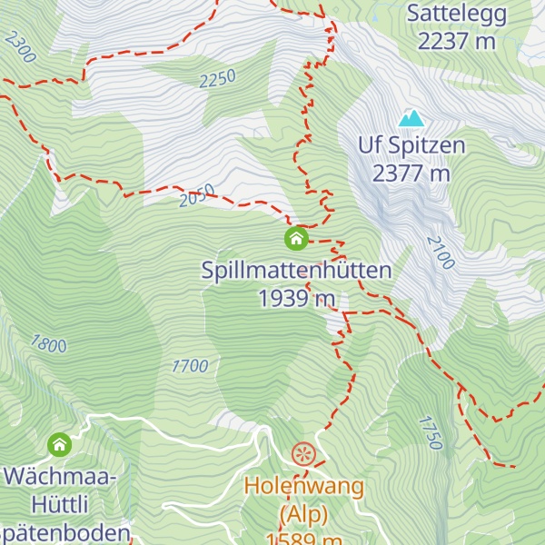 Map of Spillmatten