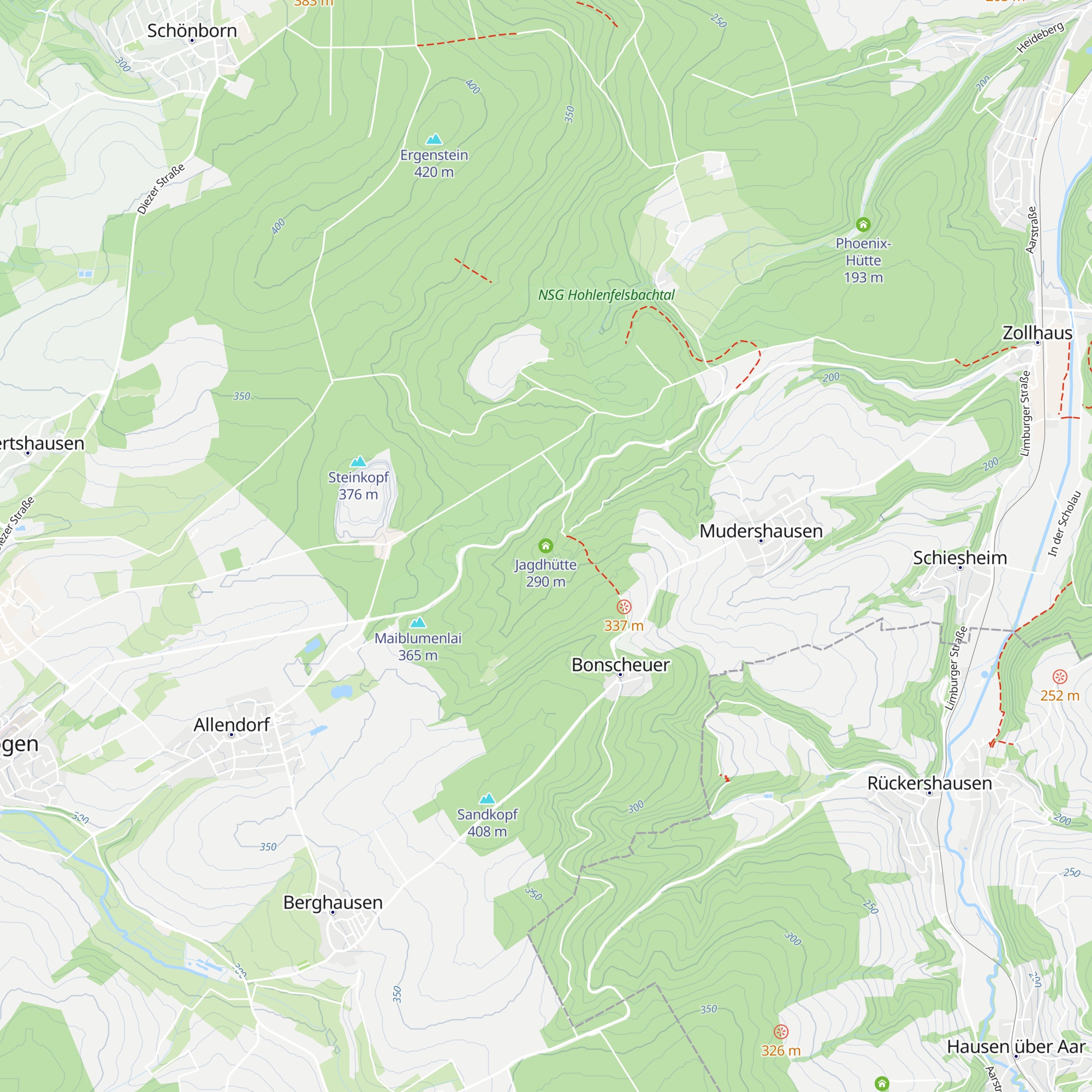 Jagdhütte map
