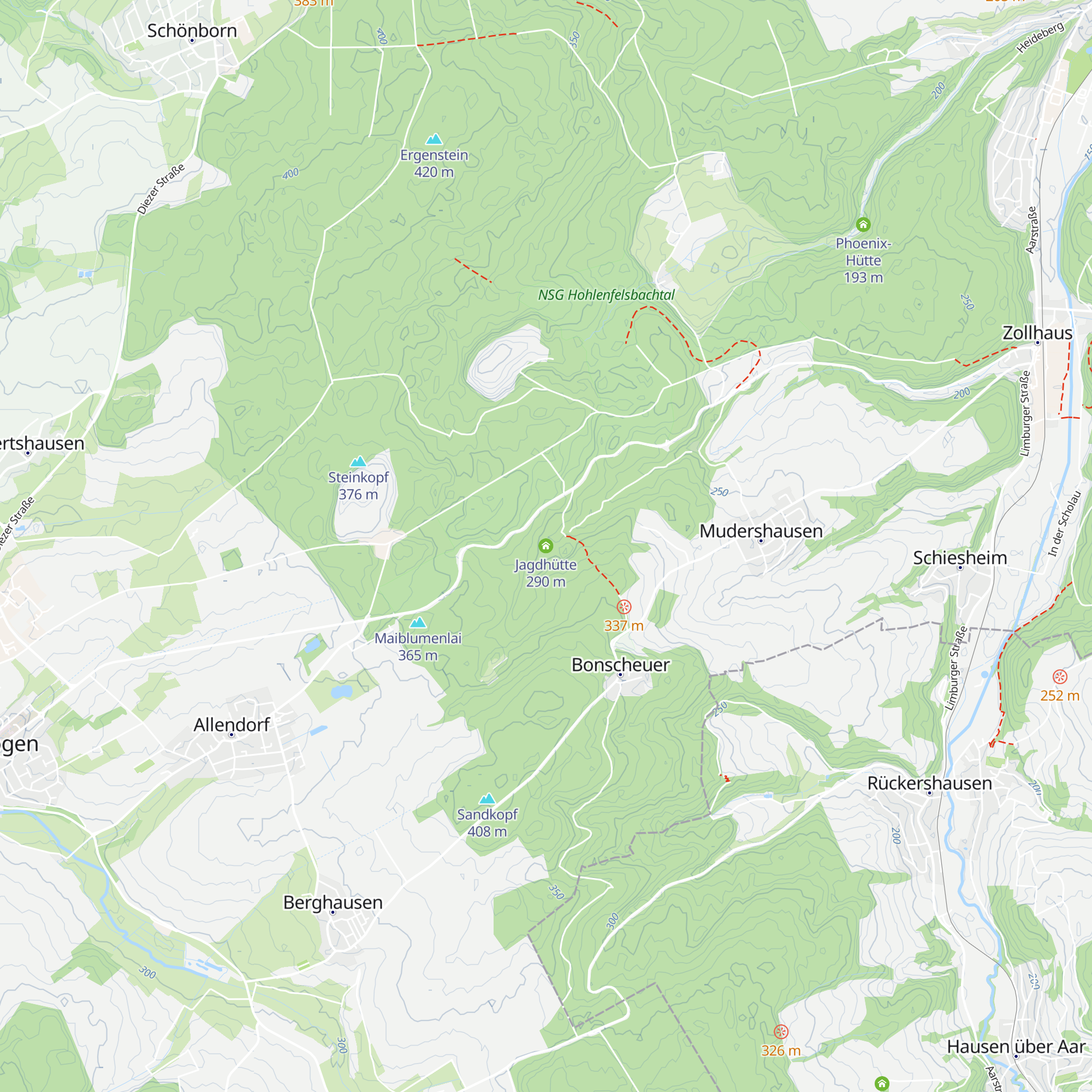 Jagdhütte map