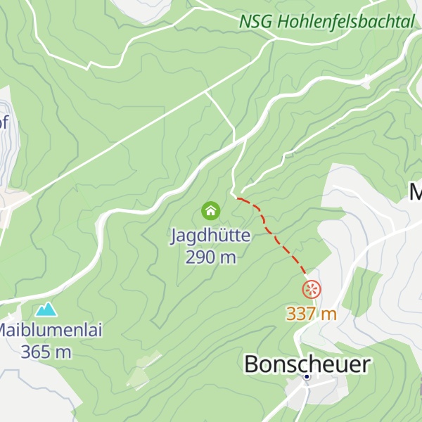 Map of Jagdhütte