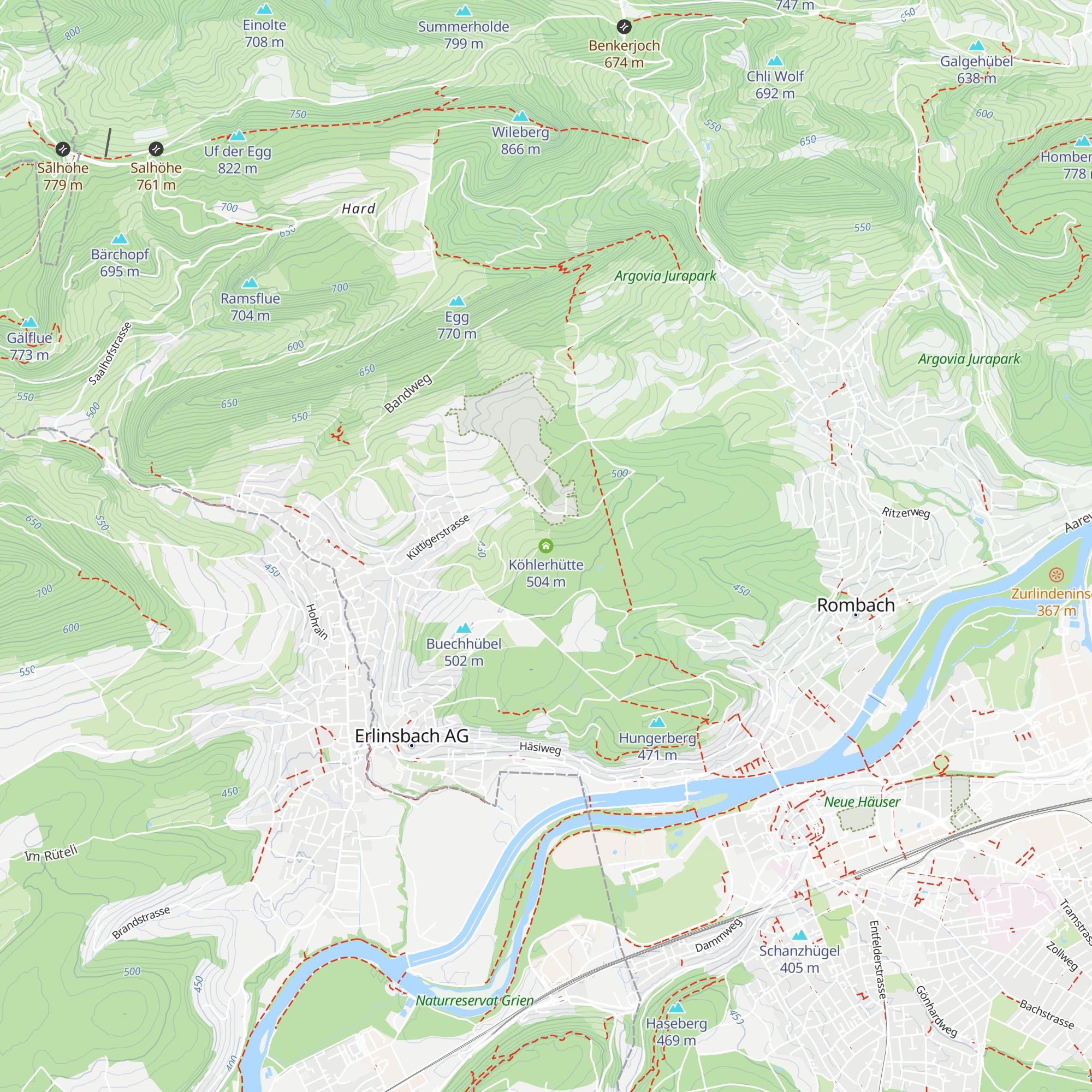Köhlerhütte map