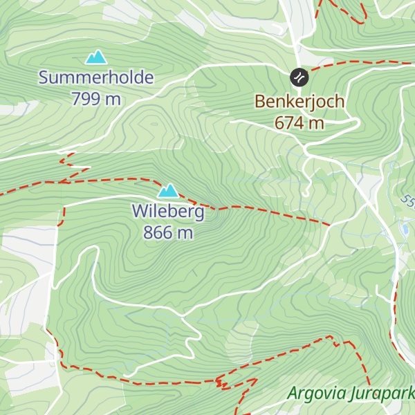 Map of Wasserflue