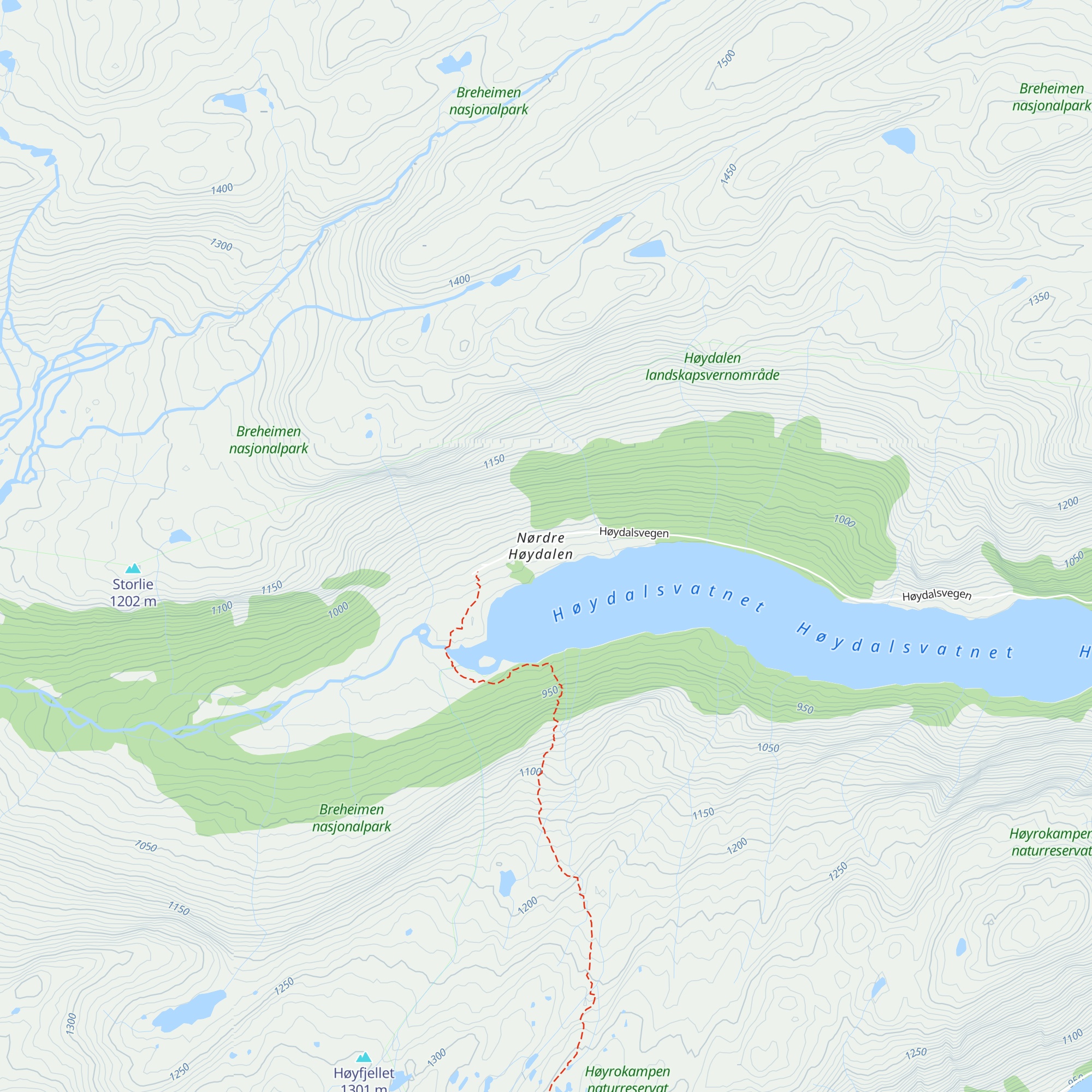 Høydalssæter map