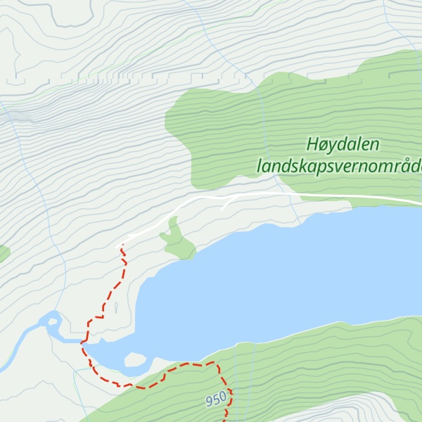 Map of Høydalssæter