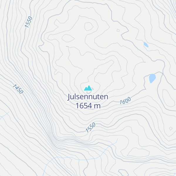 Map of Julsennuten