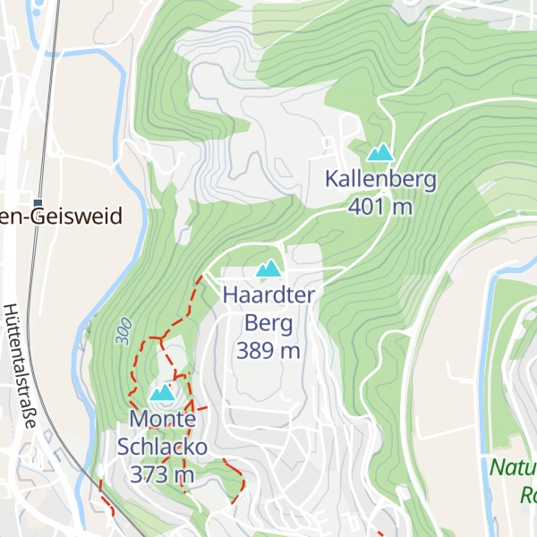 Map of Haardter Berg