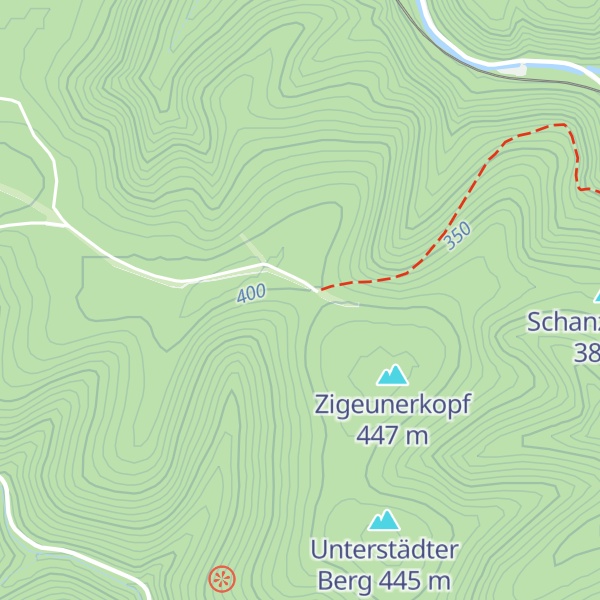 Map of Herrentischhütte