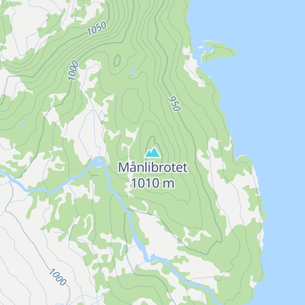 Map of Månlibrotet