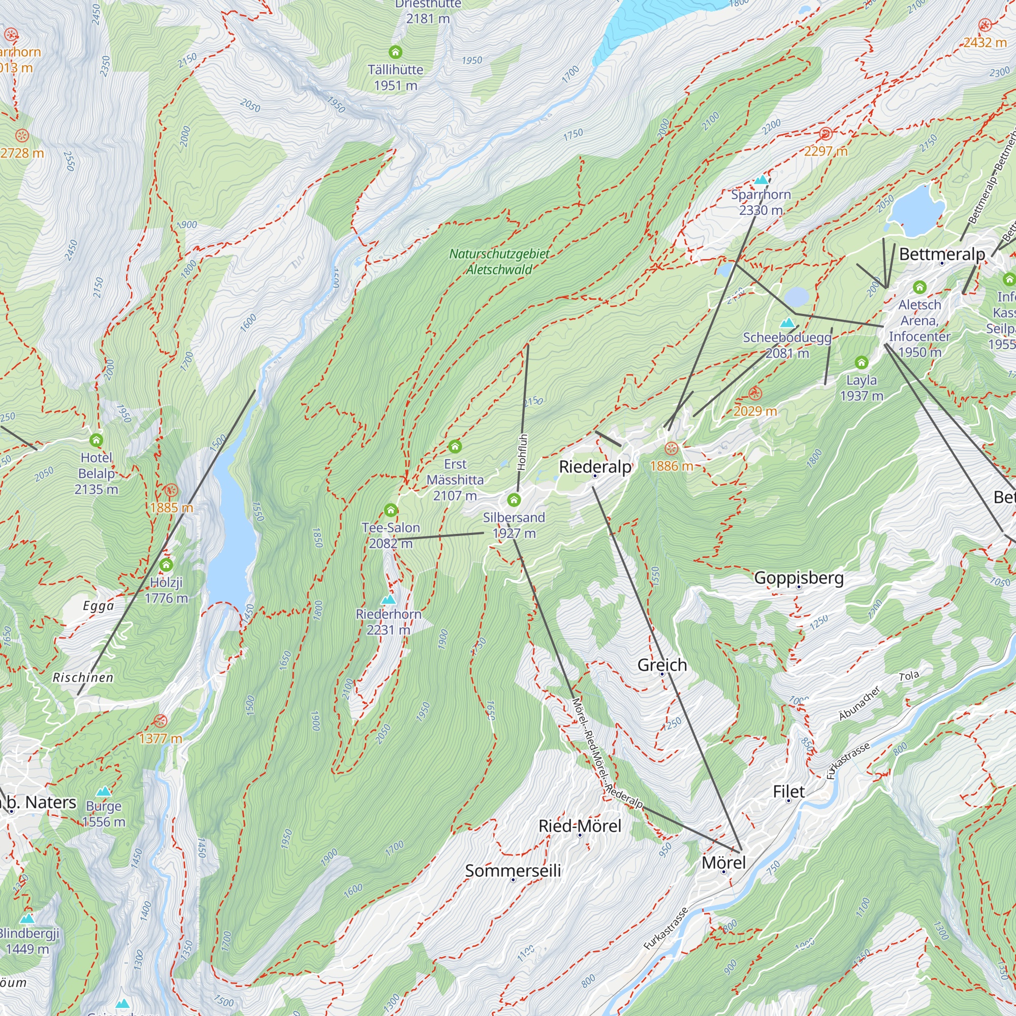 Danys map
