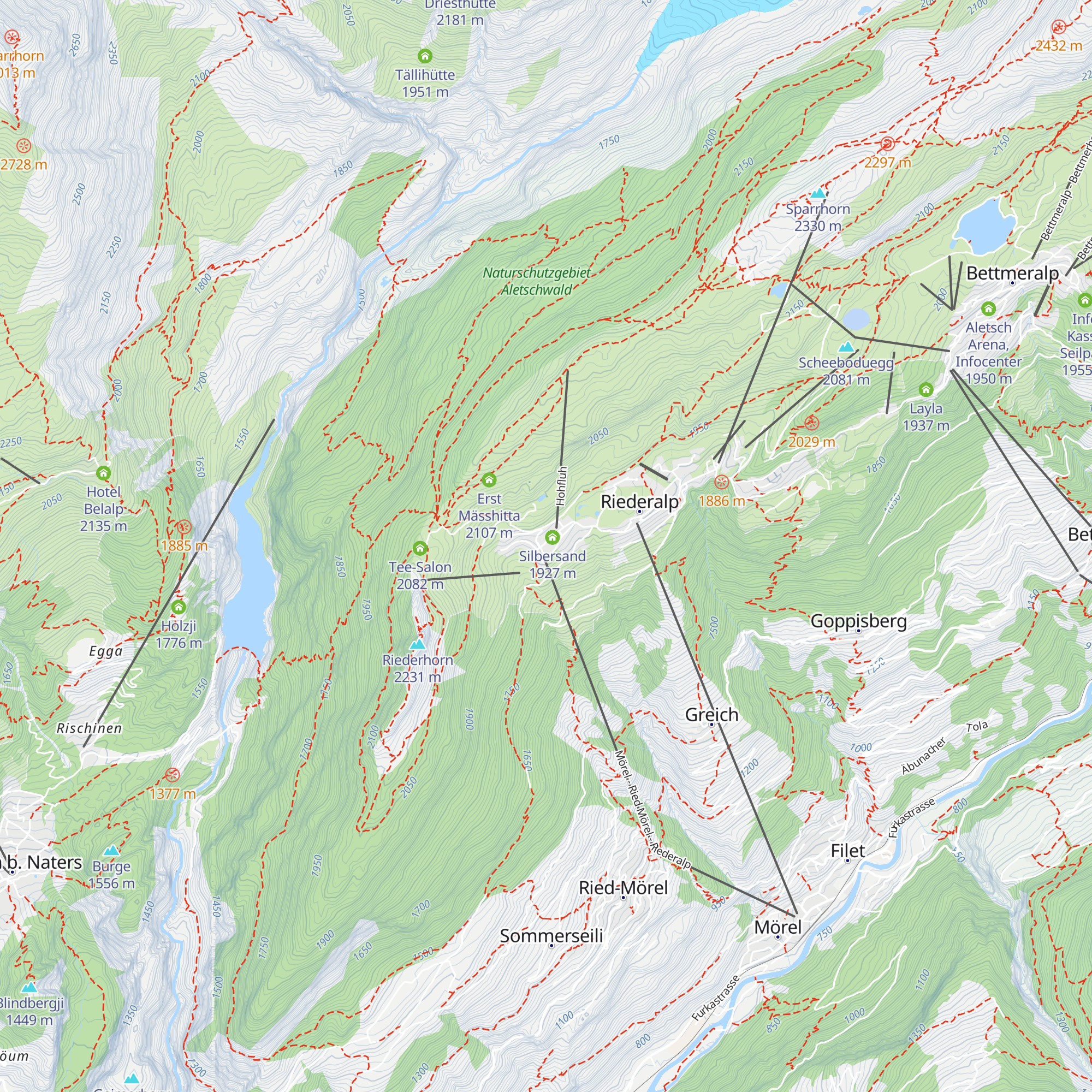 Danys map