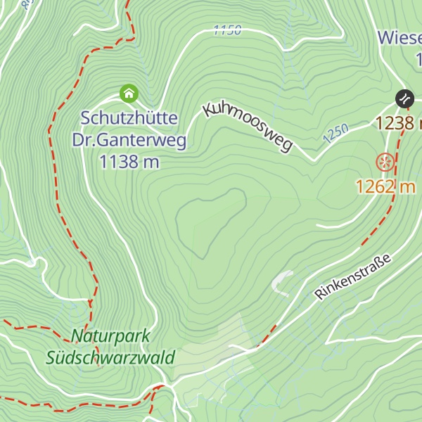 Map of Schweizerwald
