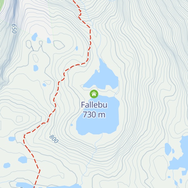 Map of Fallebu