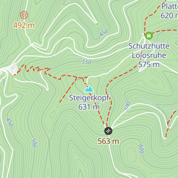 Map of Steigerkopf