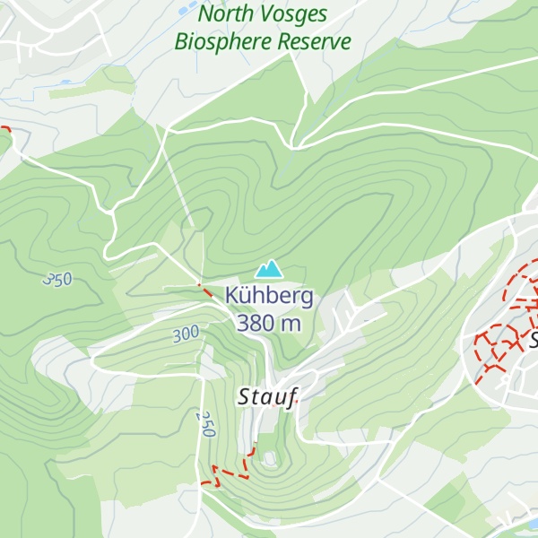 Map of Kühberg