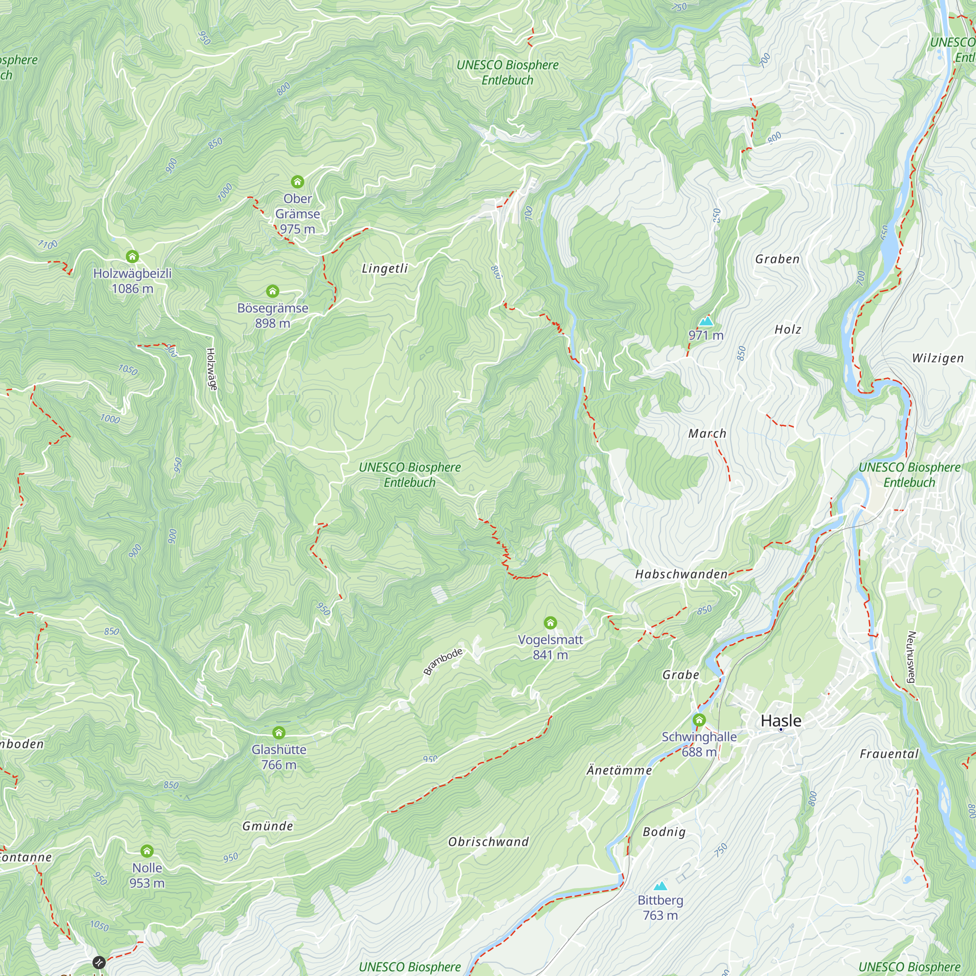 Bärüti Gruppenunterkunft map