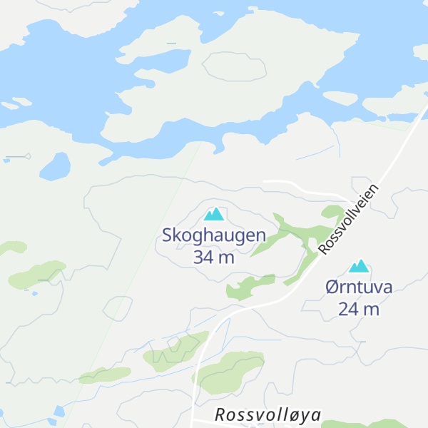 Map of Skoghaugen