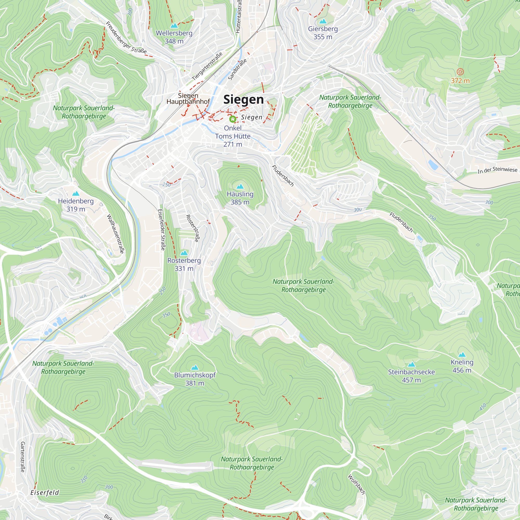 Agnesenhofhütte map