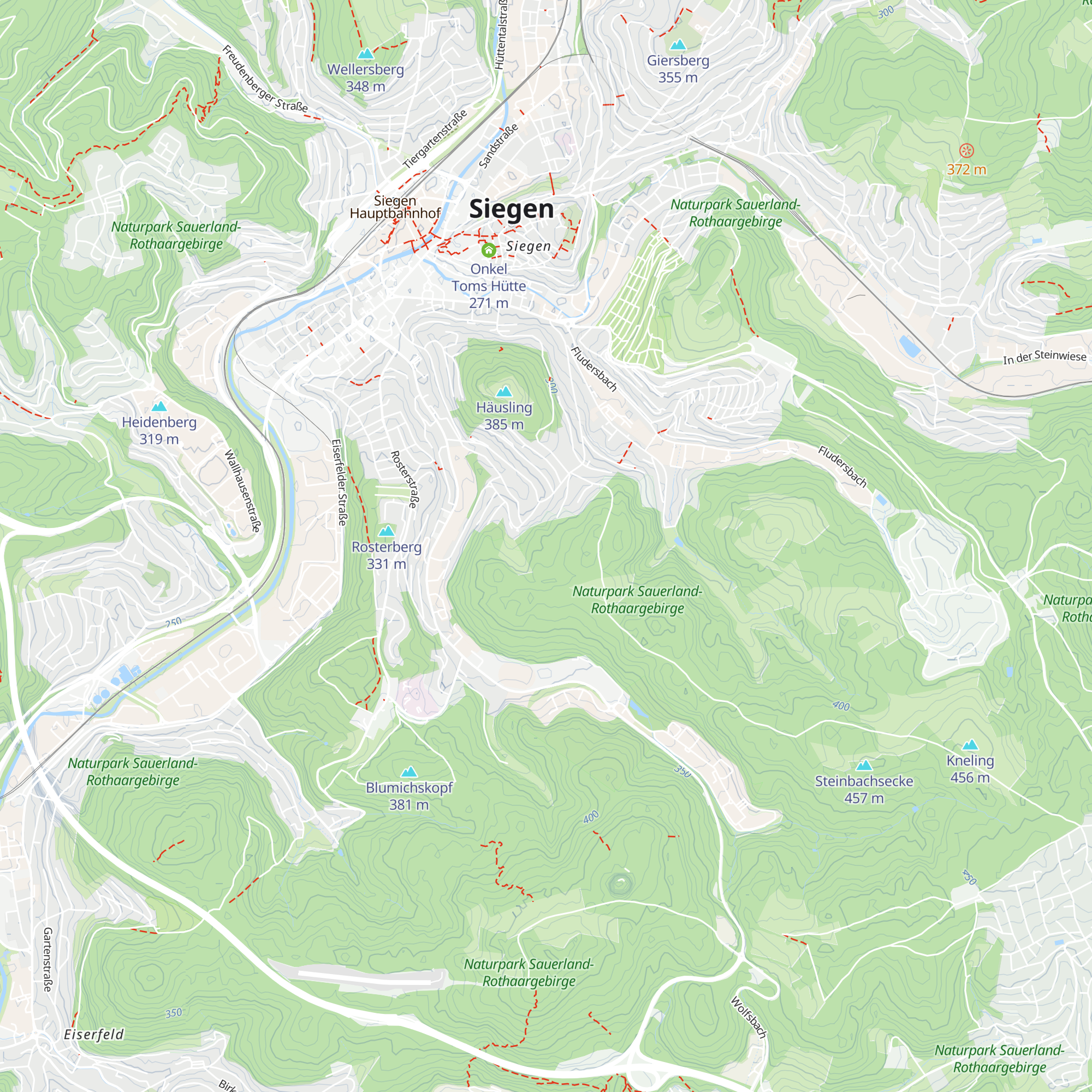 Agnesenhofhütte map
