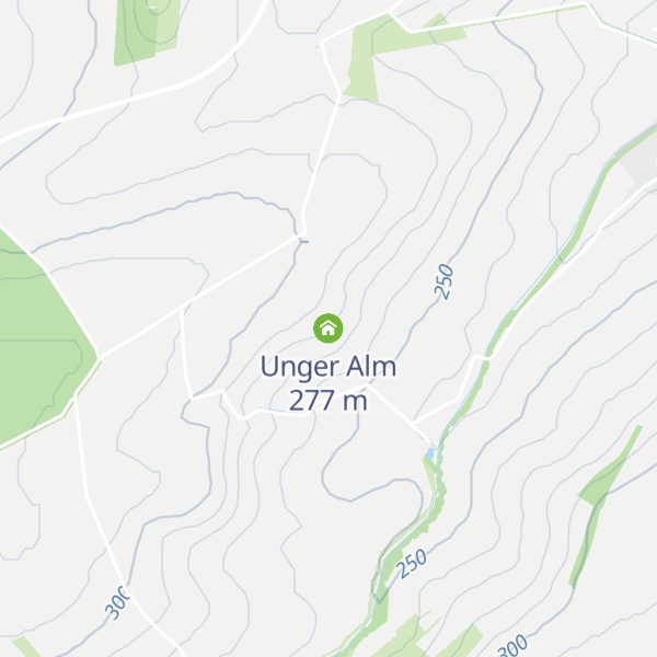 Map of Unger Alm