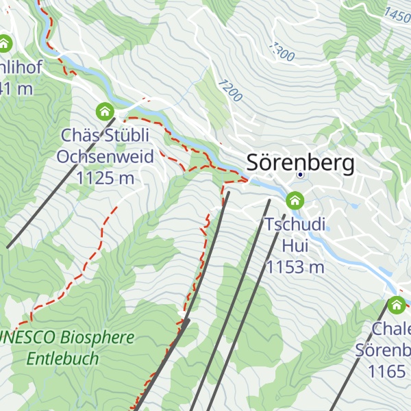 Map of Fuchshütte