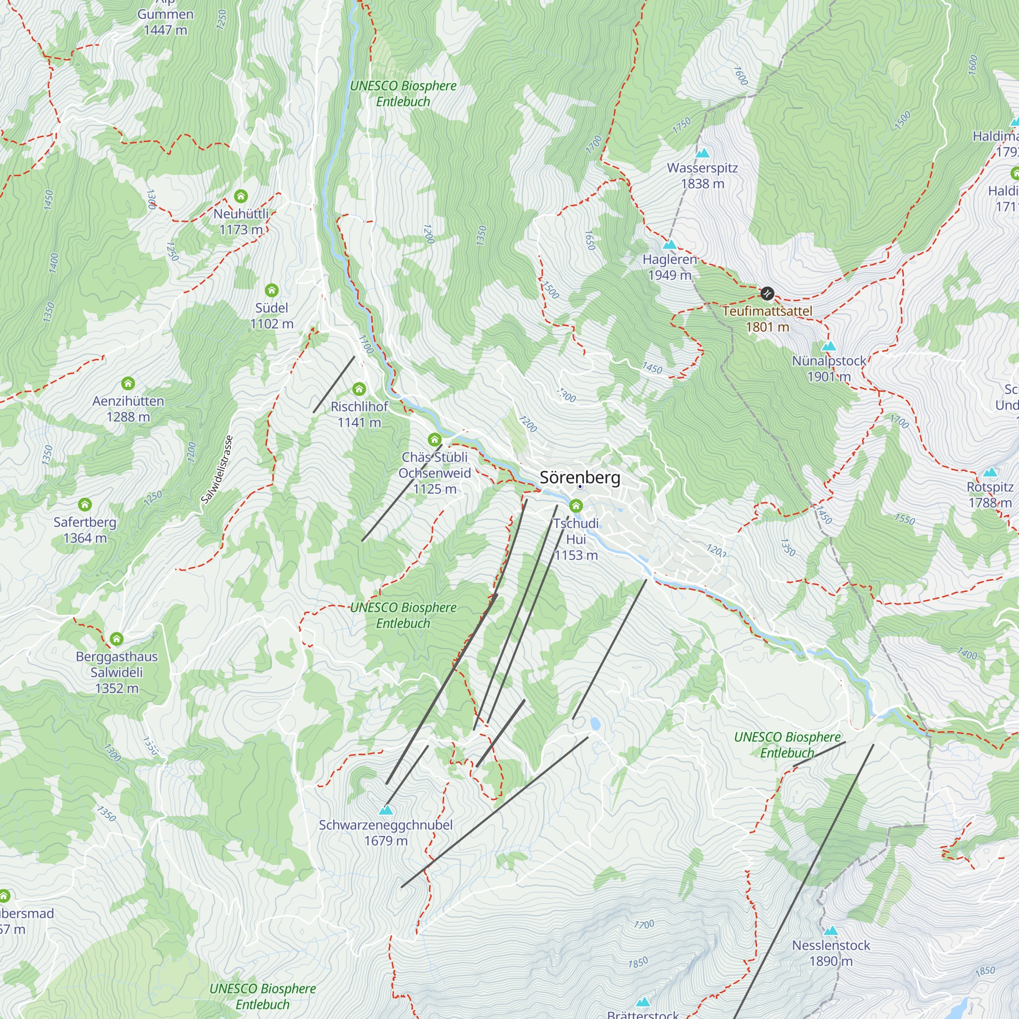 Fuchshütte map
