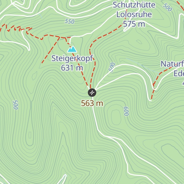 Map of Konrad-Reges-Hütte